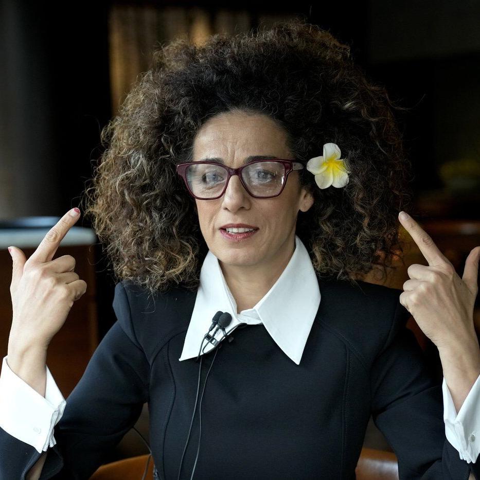 Iranian dissident Masih Alinejad testifies at the trial of two men accused of plotting to kill her